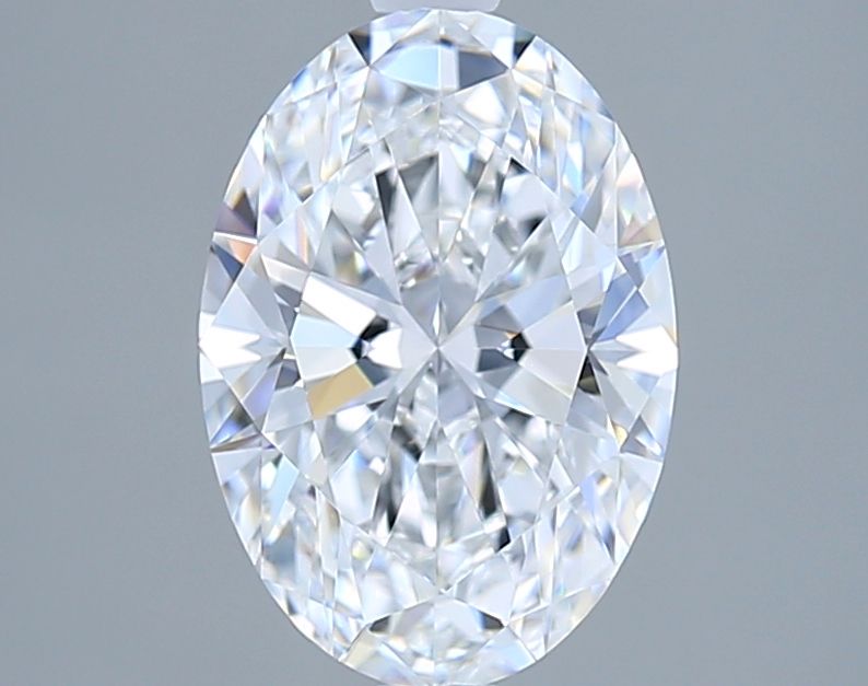 2.06 ct. oval Lab Grown Diamond front image