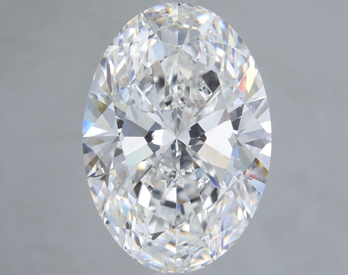 5.05 ct. oval Lab Grown Diamond front image