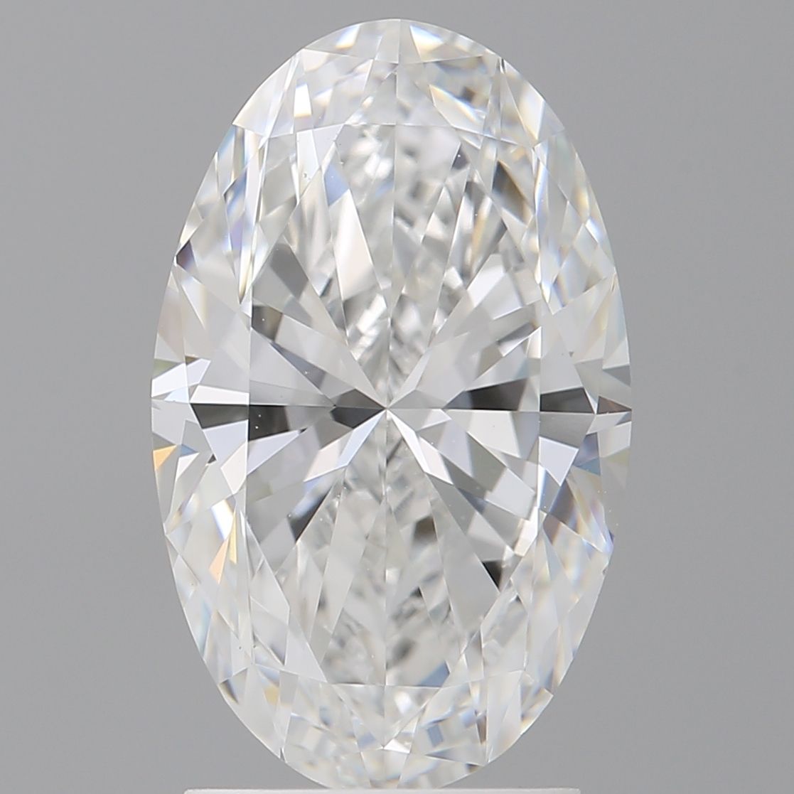 2.55 ct. oval Lab Grown Diamond front image