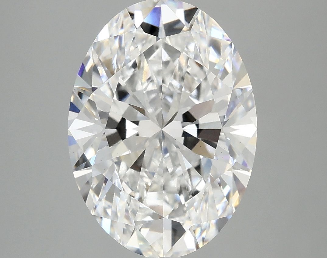 4.10 ct. oval Lab Grown Diamond front image