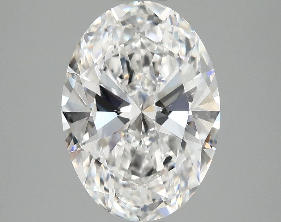 3.01 ct. oval Lab Grown Diamond front image