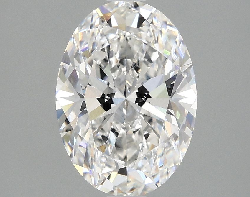 2.08 ct. oval Lab Grown Diamond front image