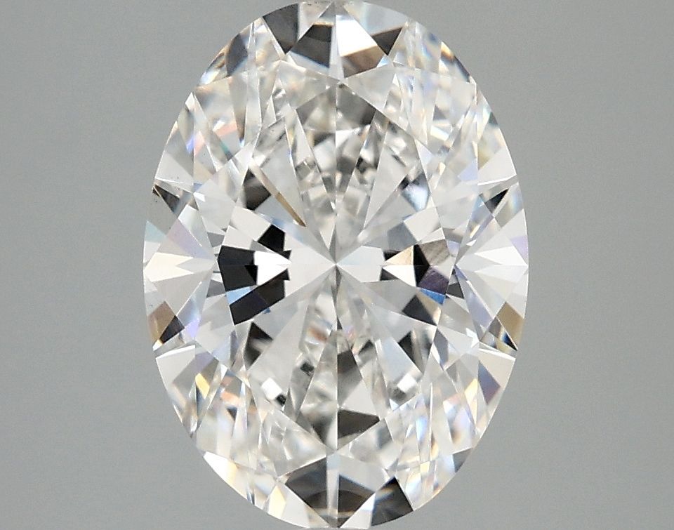 3.04 ct. oval Lab Grown Diamond front image