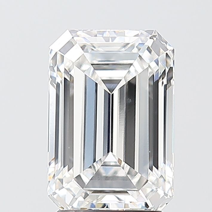 2.54 ct. emerald Lab Grown Diamond front image