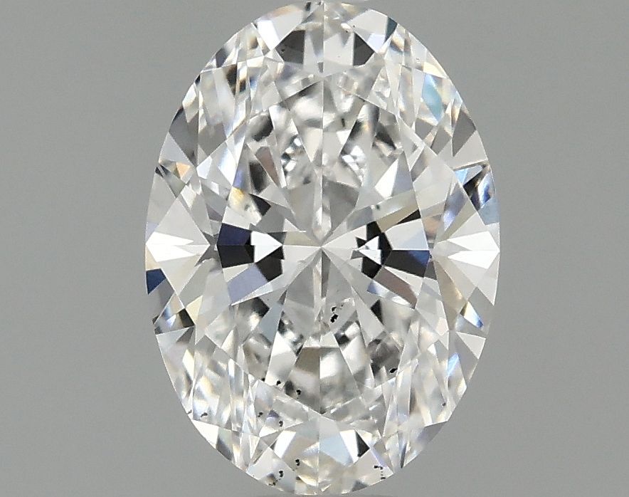 1.10 ct. oval Lab Grown Diamond front image