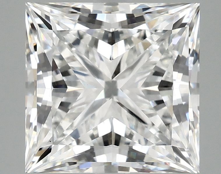 4.18 ct. princess Lab Grown Diamond front image