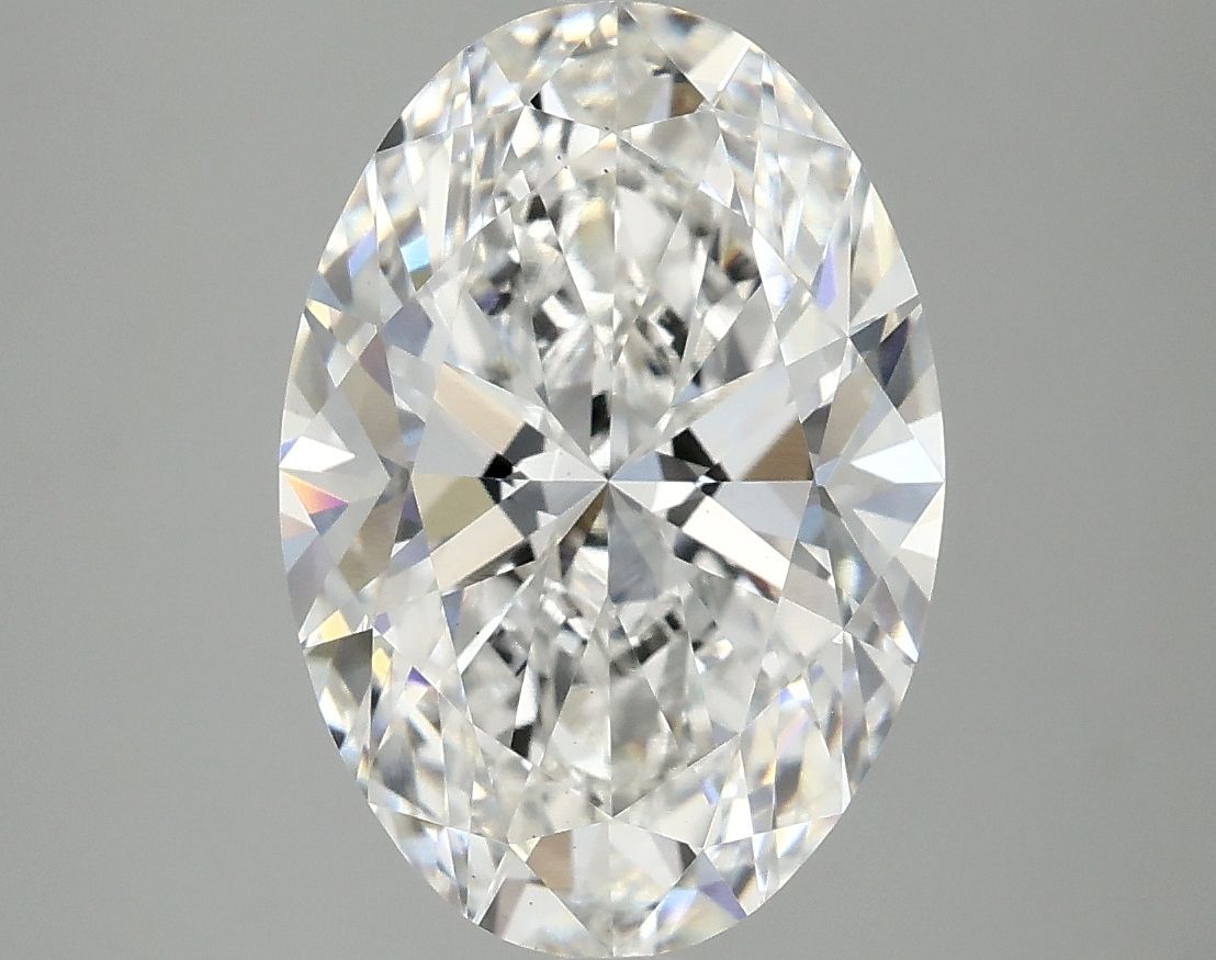 4.06 ct. oval Lab Grown Diamond front image