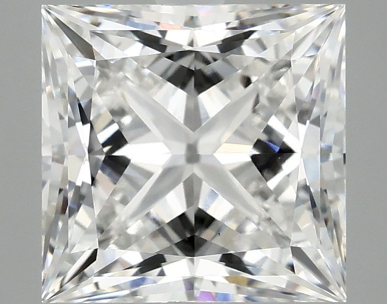 4.14 ct. princess Lab Grown Diamond front image