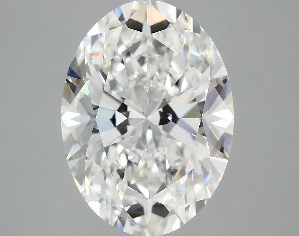 3.06 ct. oval Lab Grown Diamond front image
