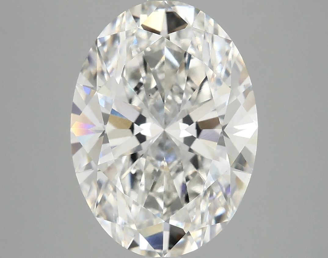 4.09 ct. oval Lab Grown Diamond front image