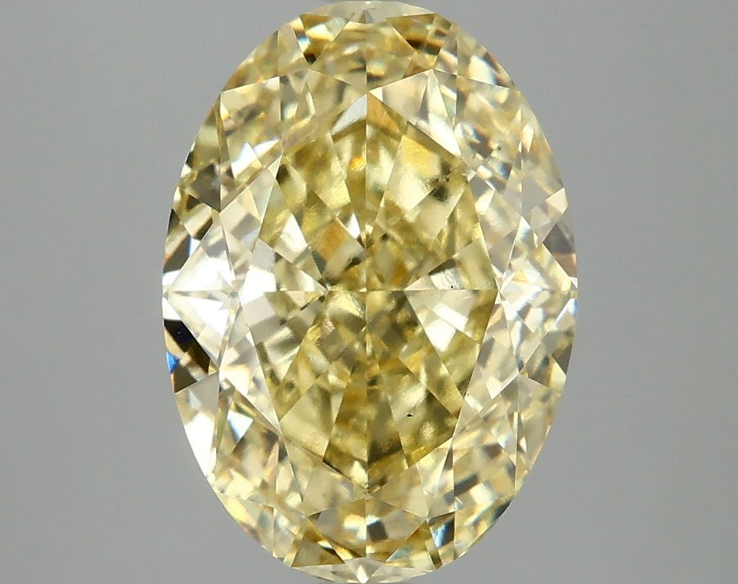 5.05 ct. oval Lab Grown Diamond front image