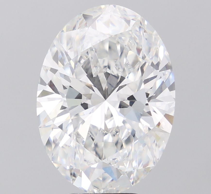 6.36 ct. oval Lab Grown Diamond front image