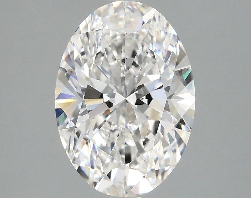 2.08 ct. oval Lab Grown Diamond front image