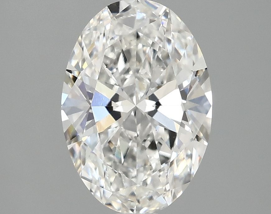 2.01 ct. oval Lab Grown Diamond front image