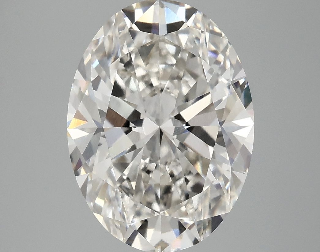 3.94 ct. oval Lab Grown Diamond front image