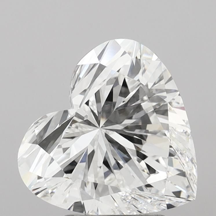 4.65 ct. heart Lab Grown Diamond front image