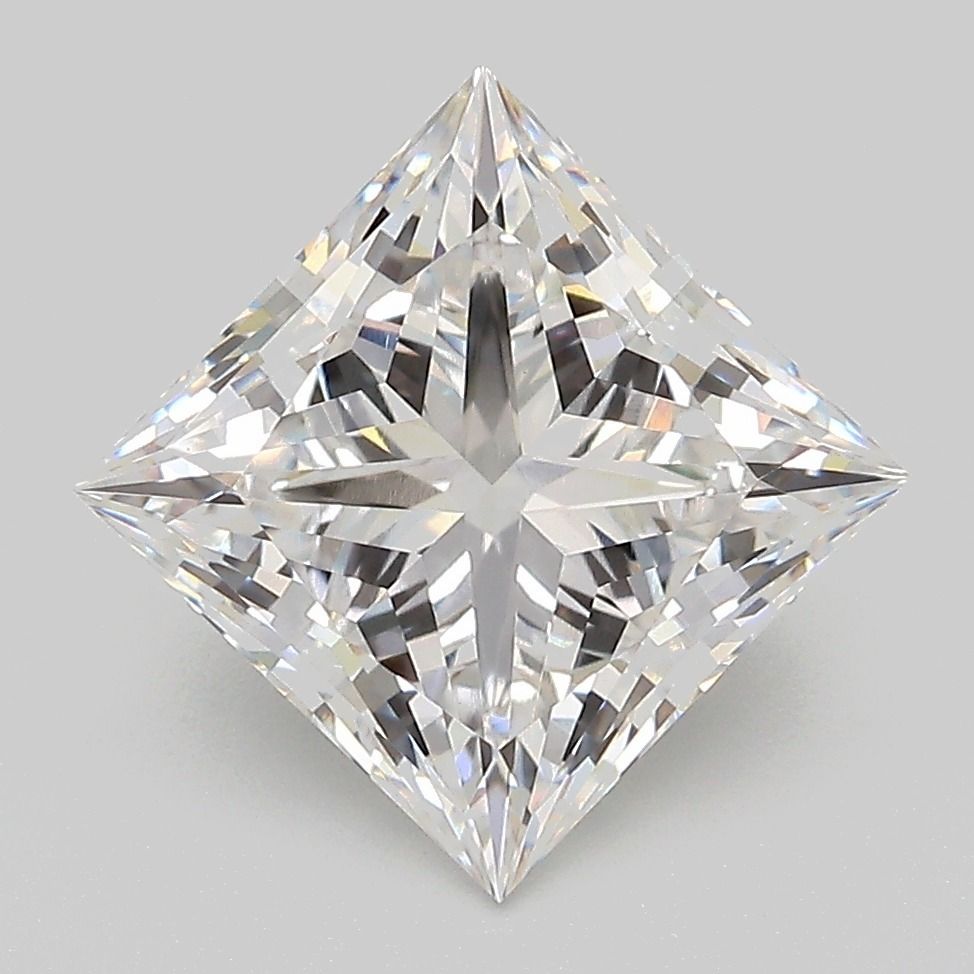 3.58 ct. princess Lab Grown Diamond front image