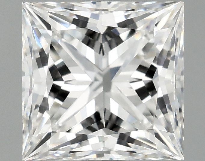 2.09 ct. princess Lab Grown Diamond front image