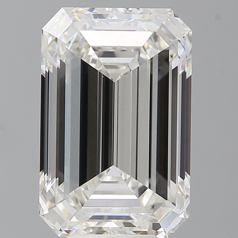 7.57 ct. emerald Lab Grown Diamond front image