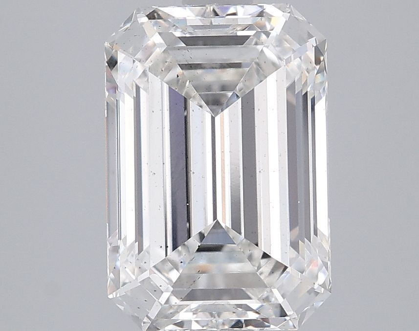 3.02 ct. emerald Lab Grown Diamond front image