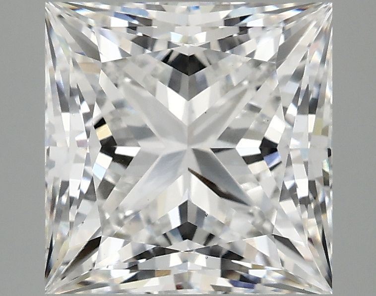 4.09 ct. princess Lab Grown Diamond front image
