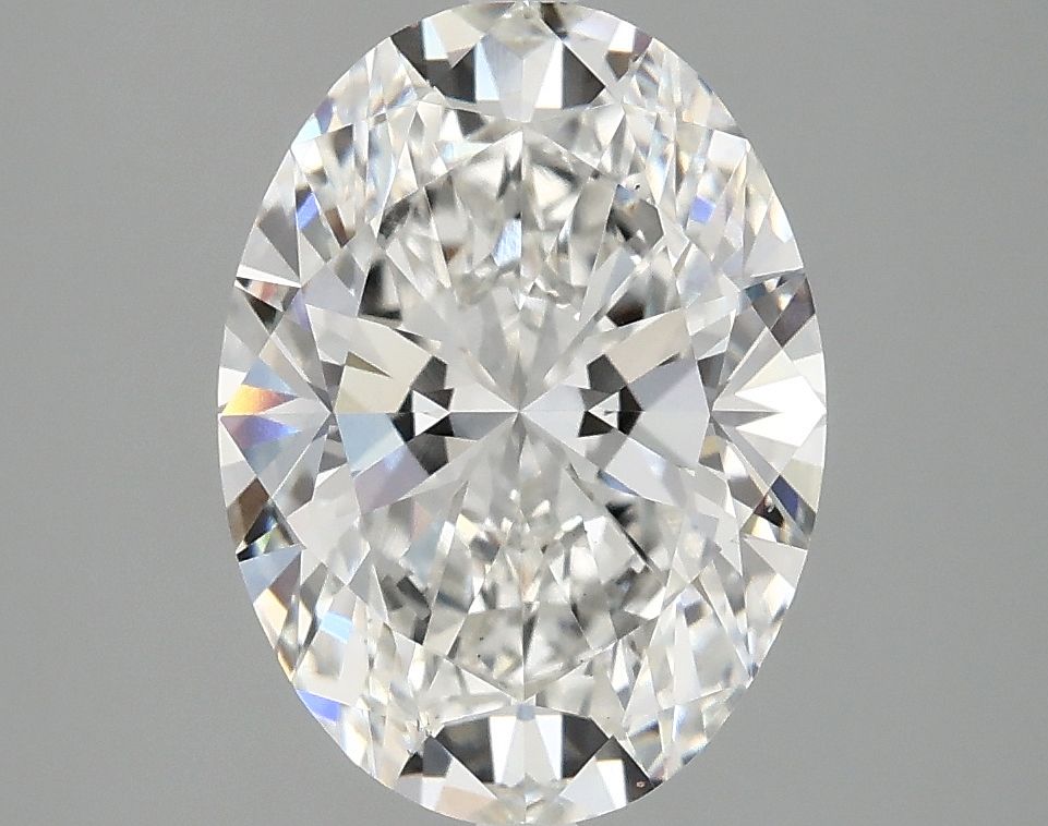 2.90 ct. oval Lab Grown Diamond front image
