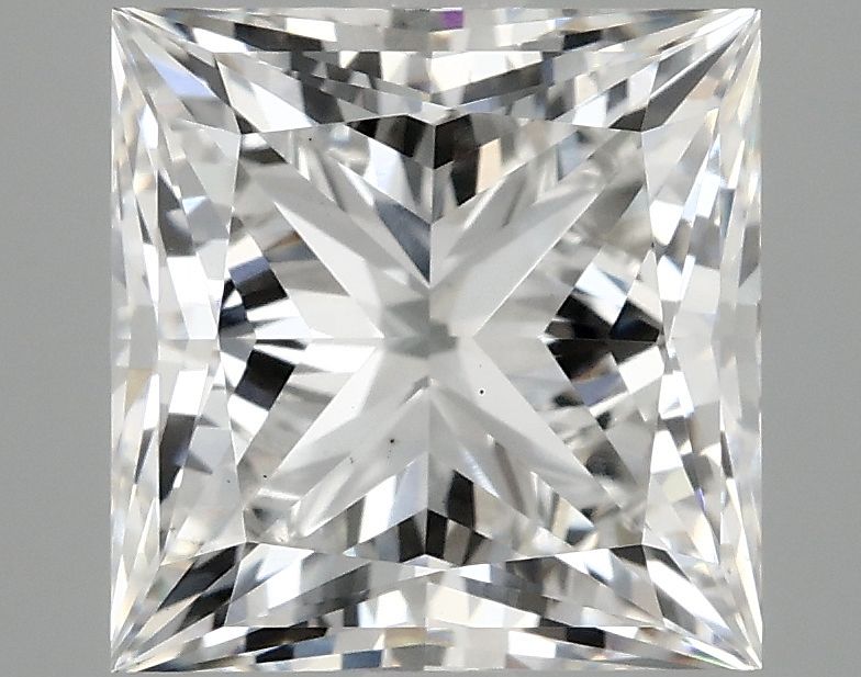 3.96 ct. princess Lab Grown Diamond front image
