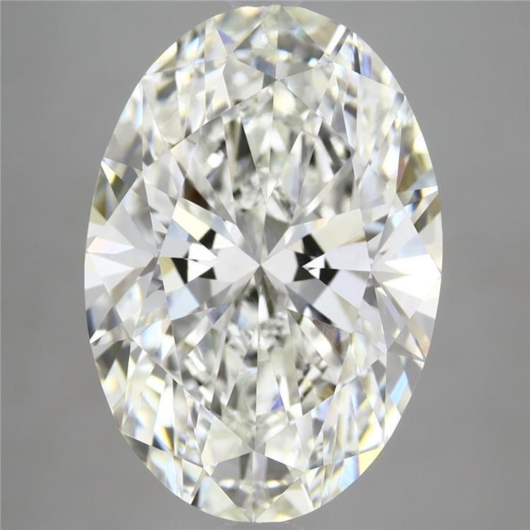 7.08 ct. oval Lab Grown Diamond front image