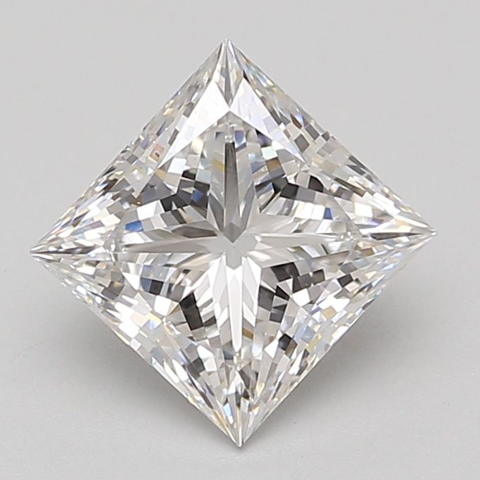 2.54 ct. princess Lab Grown Diamond front image