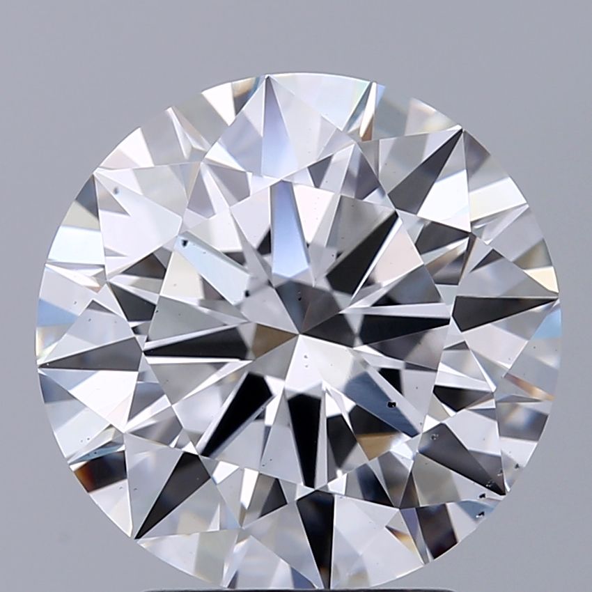 2.70 ct. round Lab Grown Diamond front image