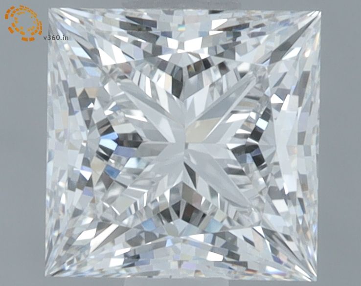1.00 ct. princess Lab Grown Diamond front image