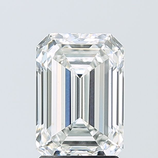 2.10 ct. emerald Lab Grown Diamond front image