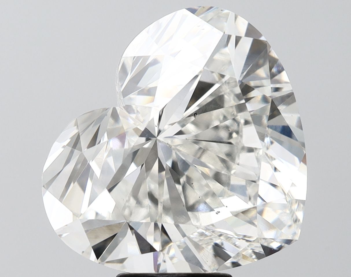 10.01 ct. heart Lab Grown Diamond front image