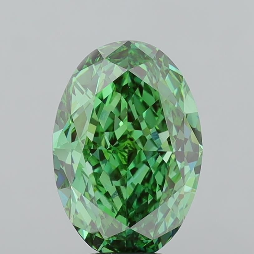 6.58 ct. oval Lab Grown Diamond front image