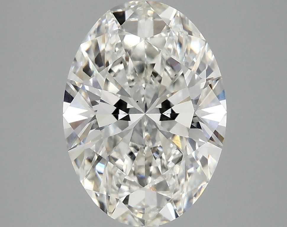 2.92 ct. oval Lab Grown Diamond front image