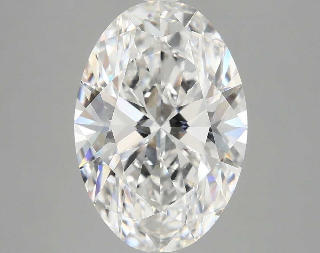 3.86 ct. oval Lab Grown Diamond front image