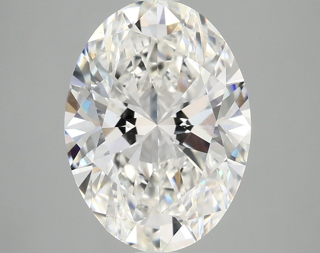 4.06 ct. oval Lab Grown Diamond front image
