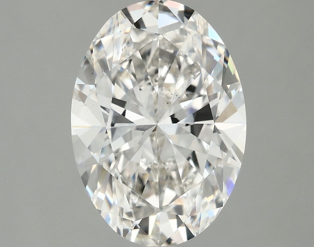 3.93 ct. oval Lab Grown Diamond front image