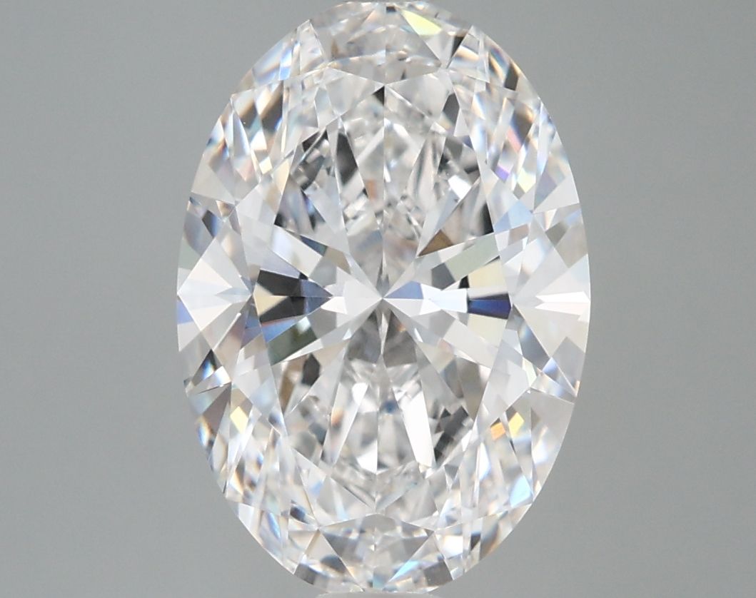 3.82 ct. oval Lab Grown Diamond front image