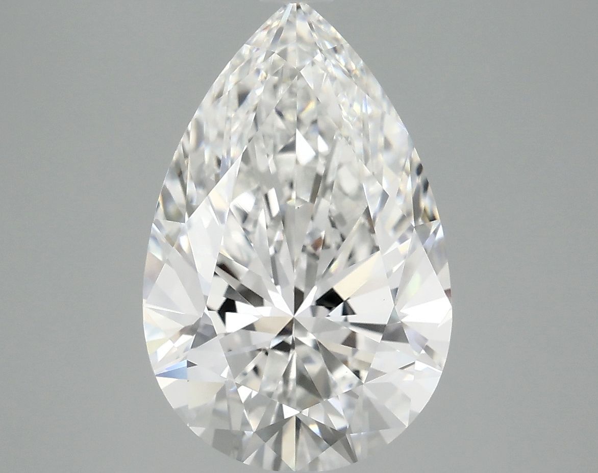 3.97 ct. pear Lab Grown Diamond front image