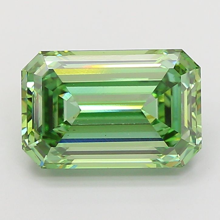 5.03 ct. emerald Lab Grown Diamond front image