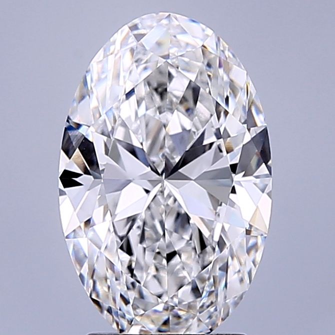 2.78 ct. oval Lab Grown Diamond front image