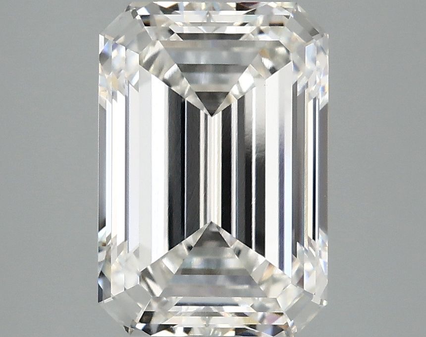 3.04 ct. emerald Lab Grown Diamond front image