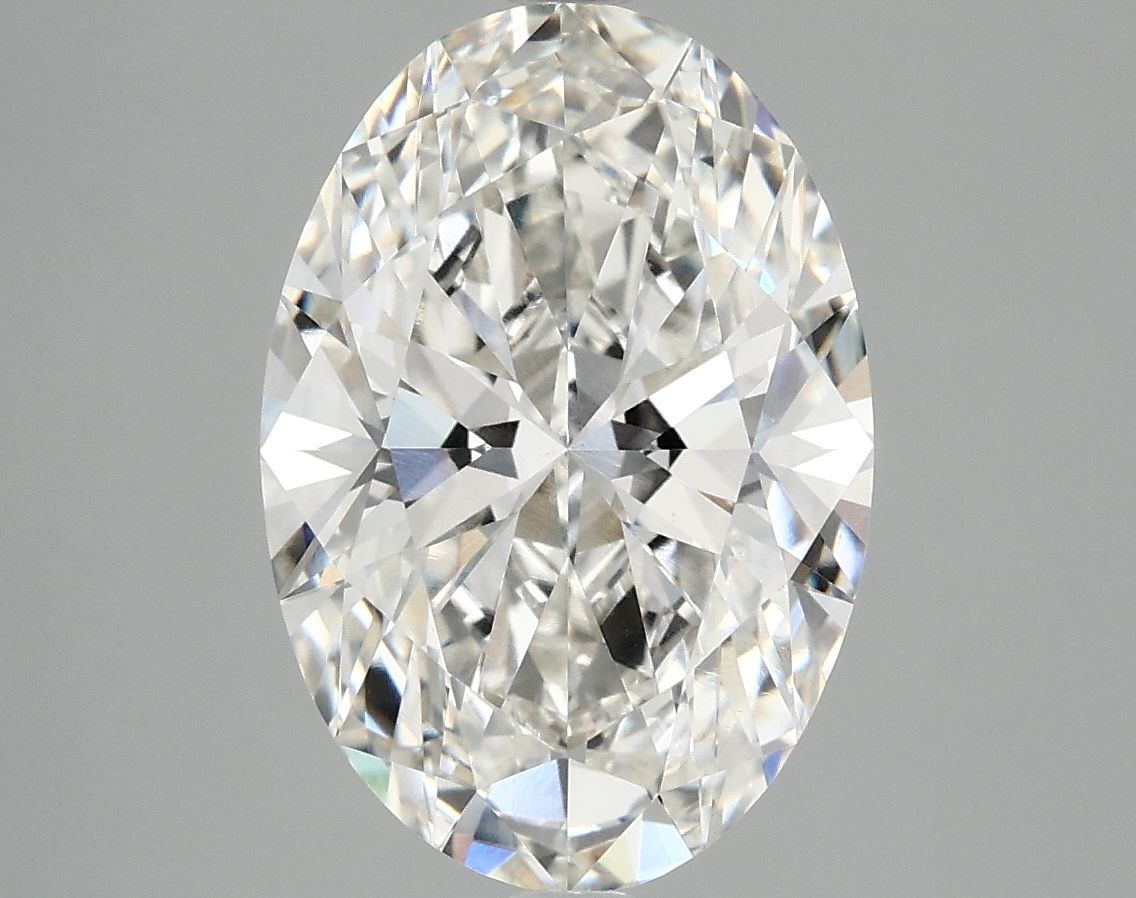 4.10 ct. oval Lab Grown Diamond front image
