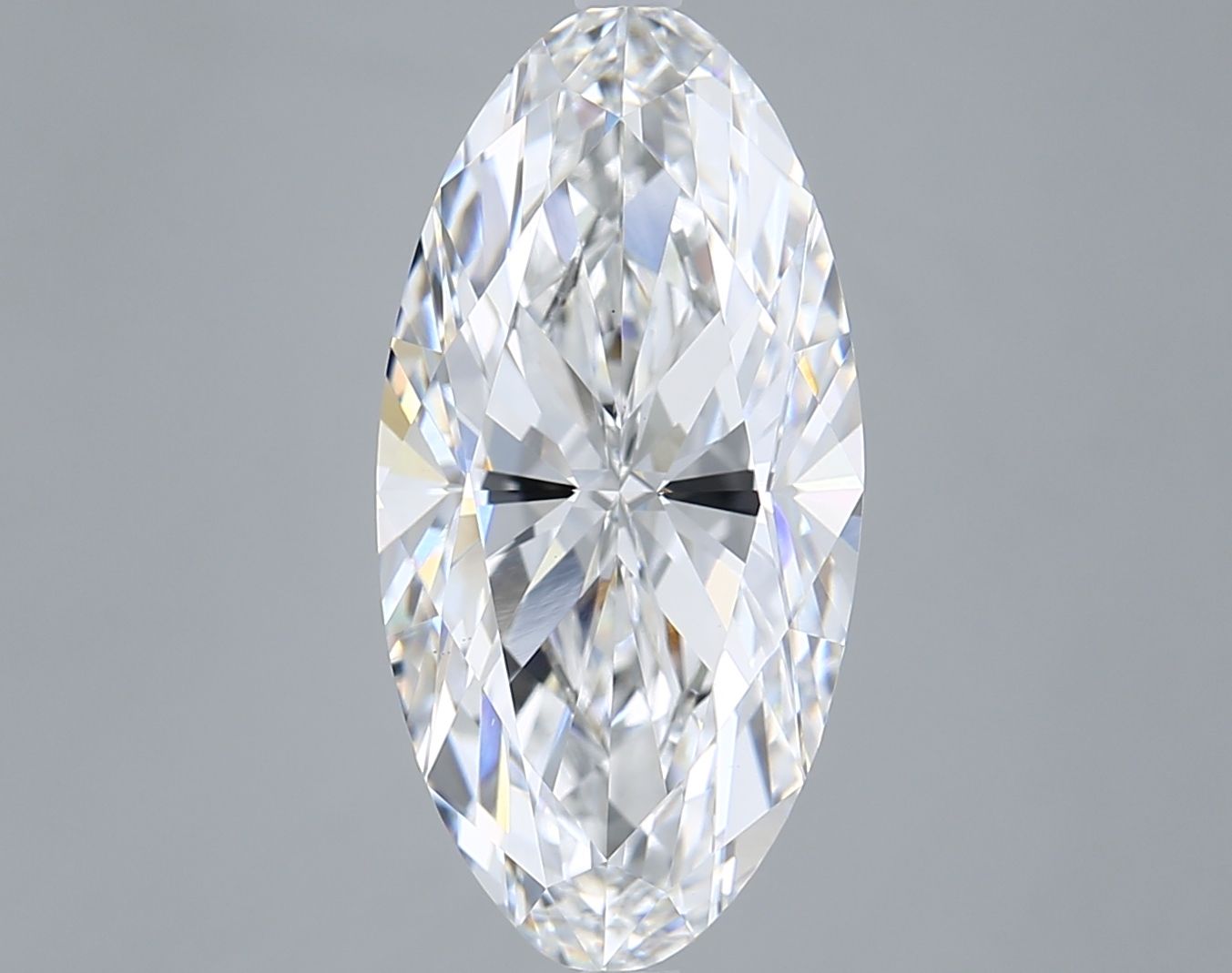 5.40 ct. oval Lab Grown Diamond front image