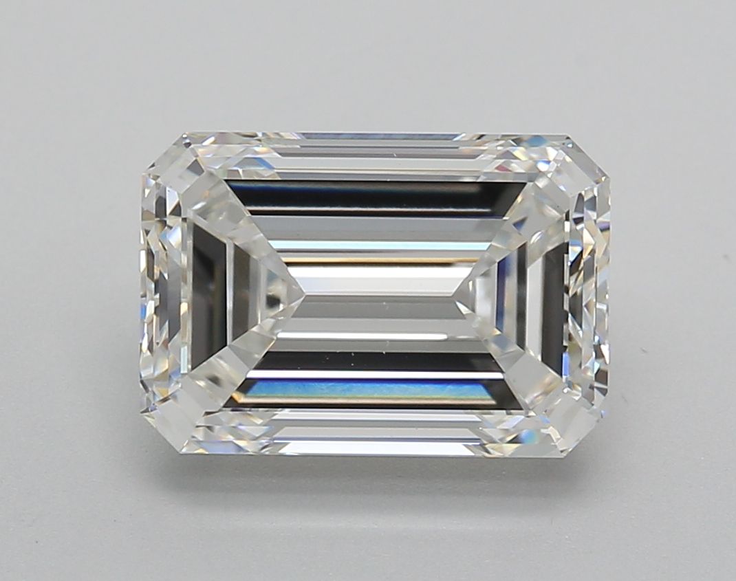 3.96 ct. emerald Lab Grown Diamond front image
