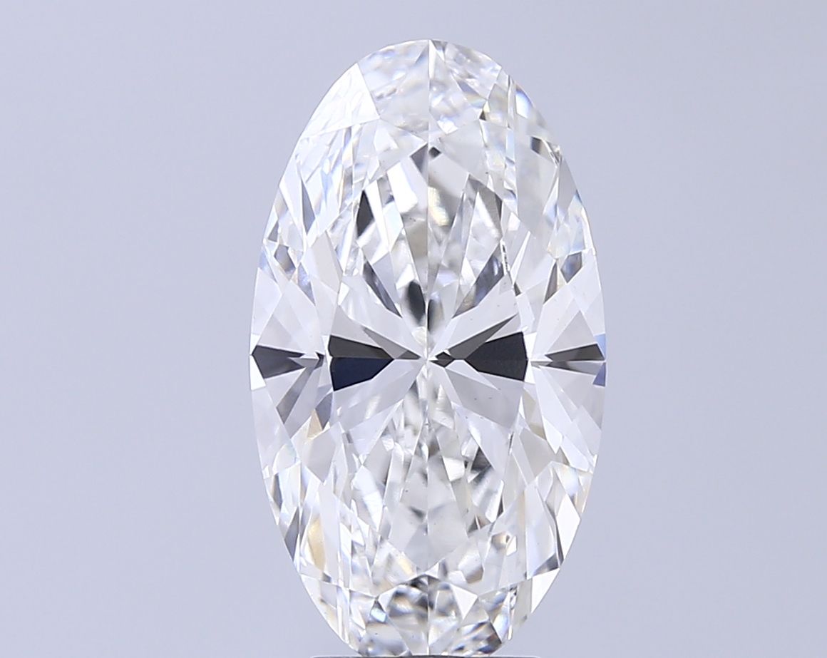 5.03 ct. oval Lab Grown Diamond front image