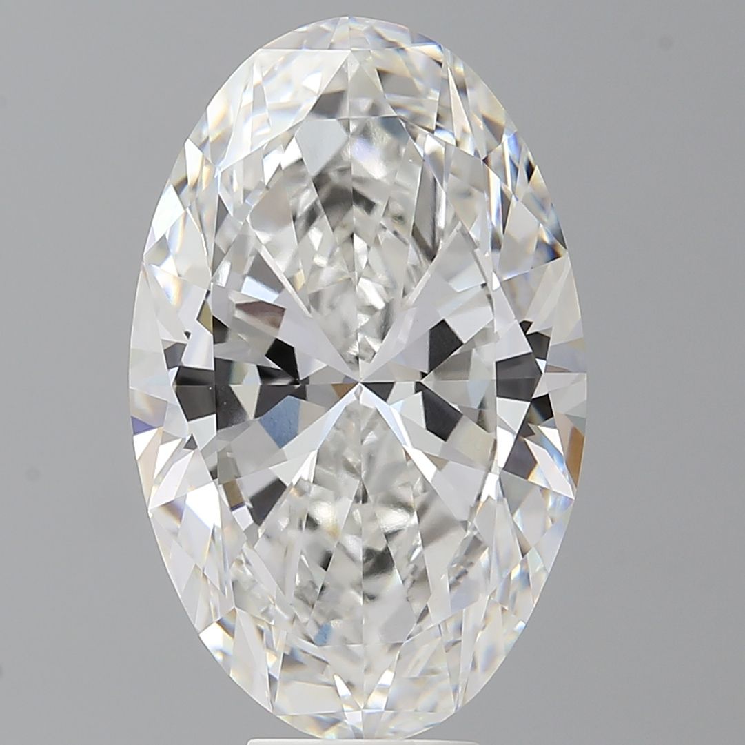 9.52 ct. oval Lab Grown Diamond front image