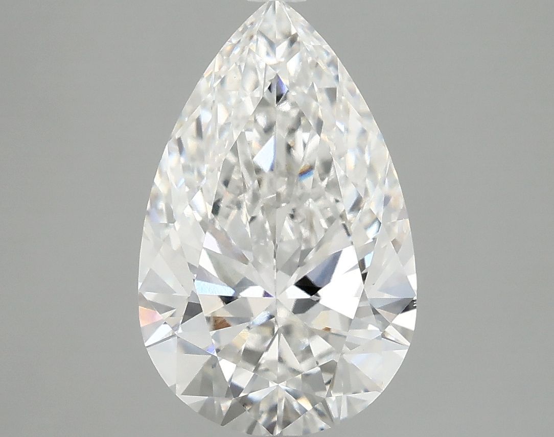 3.02 ct. pear Lab Grown Diamond front image