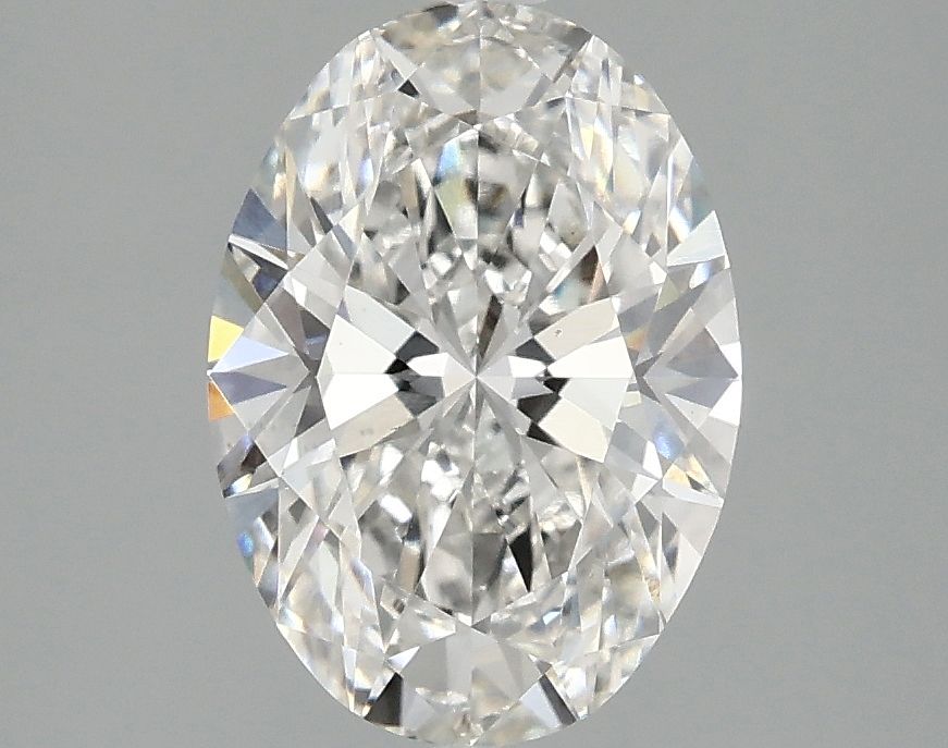 2.10 ct. oval Lab Grown Diamond front image